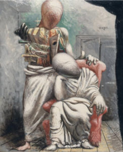 Giorgio de Chirico's The Poet and his Muse.