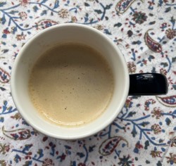 Photo of a mug of coffee.